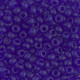 Miyuki rocailles Perlen 6/0 - Matted transparent cobalt 6-151F